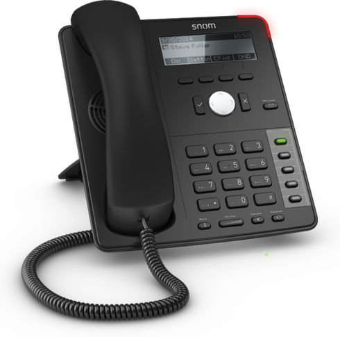 Snom Global D712 Desk Telephone Black