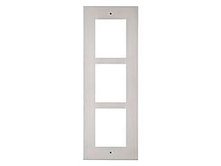 2N® IP Verso - Frame for flush installation, 3 modules (must be together with 9155016)