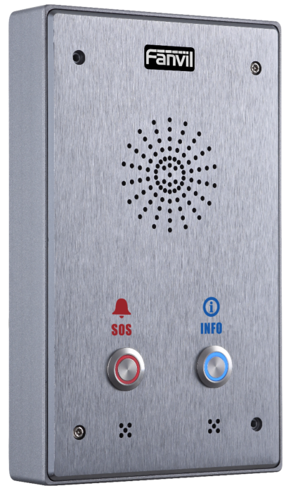 Fanvil i12 IP Doorphone - 2 button - IK10