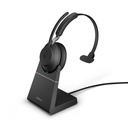 Jabra Evolve2 65 Link380a MS Mono Stand Black