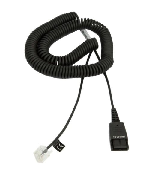 [8800-01-94] Jabra QD-RJ45 (Coiled), 2 m