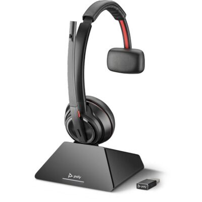 Plantronics Savi 8210 UC, S8210-M C USB-A, D200 USB-A, OTH, MONO, MSFT CERT, DECT, UK/EURO/AUS/NZ