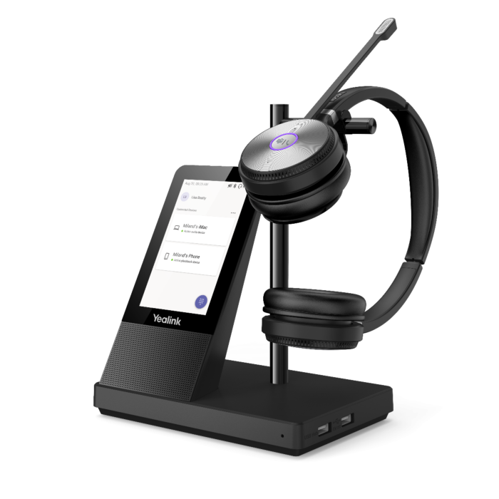 Yealink WH66, Dual - Wireless DECT headset - Teams