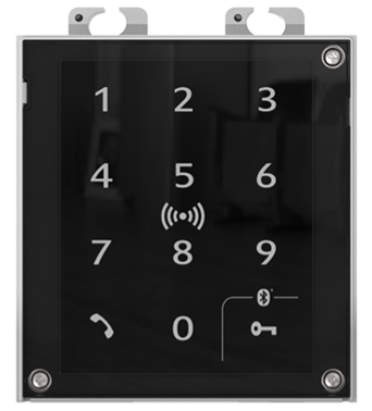 [91550947] 2N® IP Verso – Touch keypad & Bluetooth & RFID reader 125kHz, 13.56MHz, NFC, PICard compatible