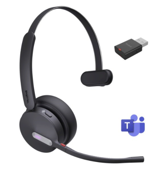 Yealink WH64 HYBRID MONO Wireless DECT headset - TEAMS