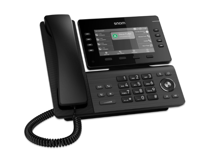 Snom Global D812 Desk Telephone Black