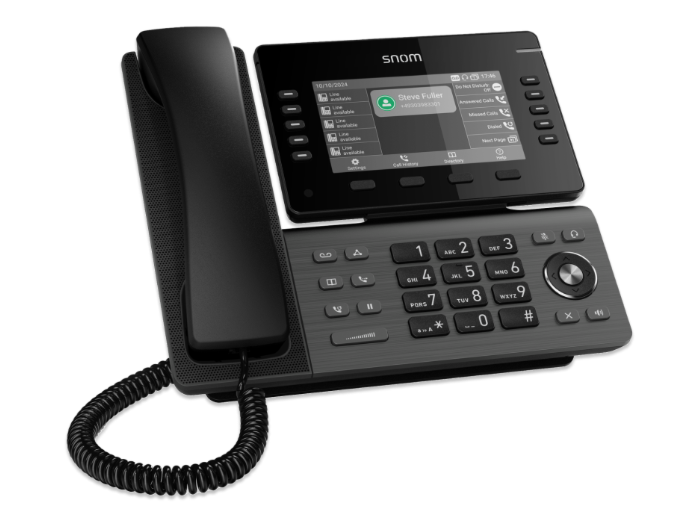 Snom Global D815W Desk Telephone Black