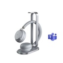 Yealink BH72 Teams with gray charging stand USB-A