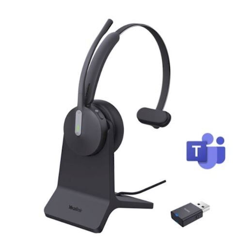 Yealink WH64 Hybrid Mono Teams With Charging Stand