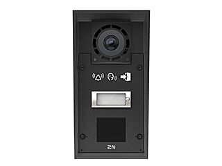 [9151301crp] 2N IP Force vandal-resistant outdoor unit with a camera with 2560 x 1920 resolution with night vision, 1 push button, card reader capability (optional order), dual 10 W speaker, with pictograms, PoE+/12 VDC.