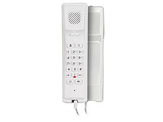 2N, IP Handset in white color, economical indoor station for 2N (video) intercoms, bidirectional audio, door release button, incl. desk stand / wall mounting, PoE / 5 V