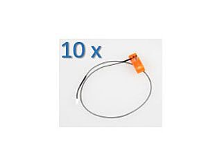 2N, spare part: IP Verso microphone set - microphone with cable to 3 module extension - 10 pcs, order 1 pc = 10 microphone sets
