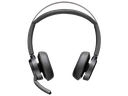 POLY VOYAGER FOCUS 2 USB-C-C HEADSET + USB-C/A ADAPTER + CHARGING STAND