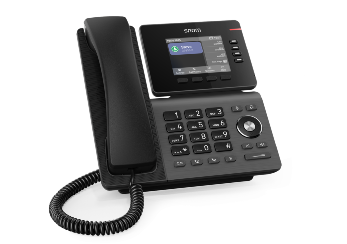 Snom Global D810W Desk Telephone Black